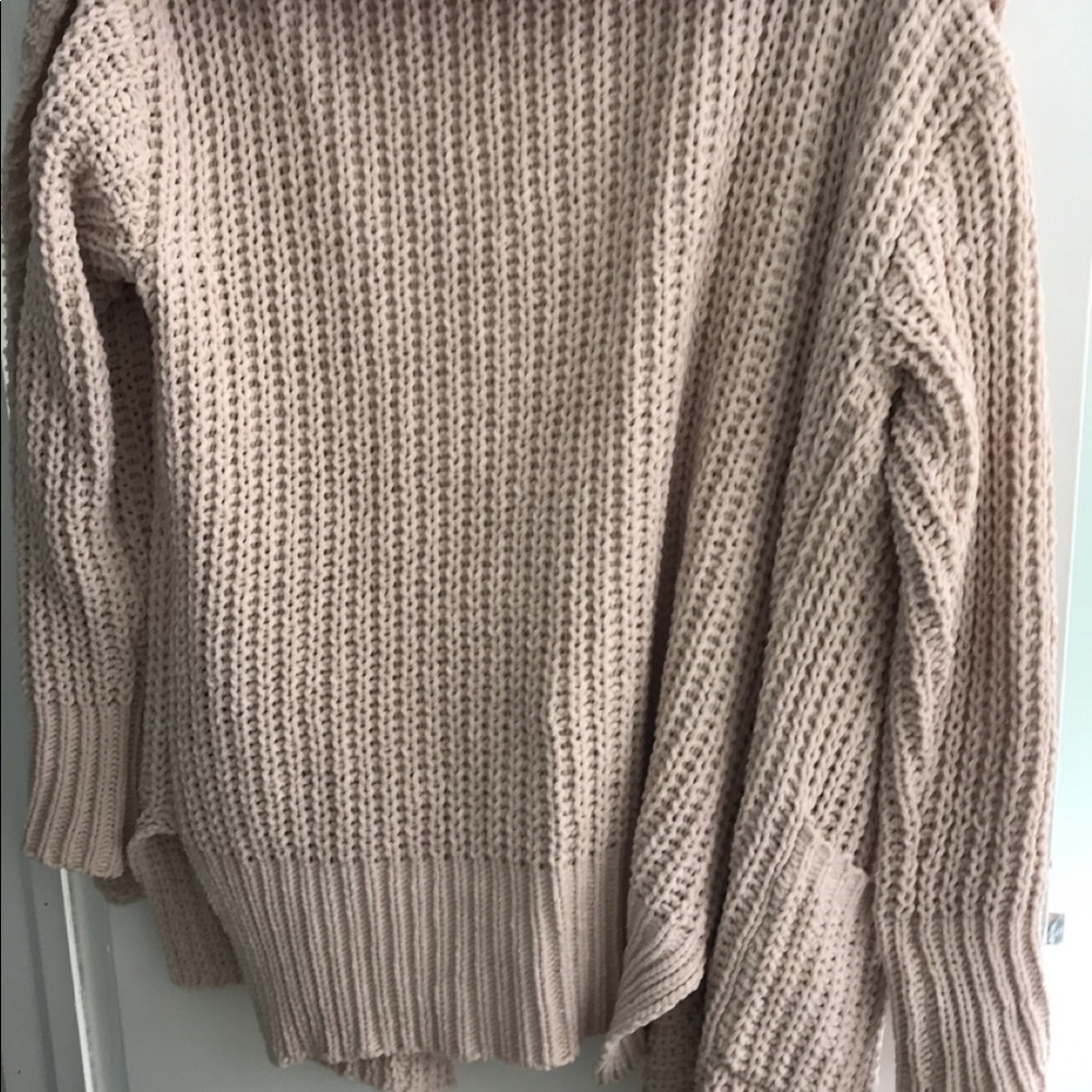 Cream knitted cardigan - Picture 3 of 4
